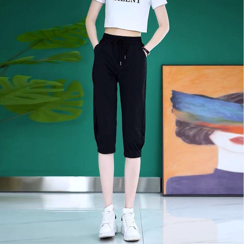 Ice Silk Quick-Dry Pants Women s Thin 2025 Summer High Waist Thin and Breathable Casual Small Cropped Sports Pirate Shorts Black(Capri pants) XL
Ice Silk Quick-Dry Pants Women s Thin 2025 Summer High Waist Thin and Breathable Casual Small Cropped Sports Pirate Shorts Black(Capri pants) XL