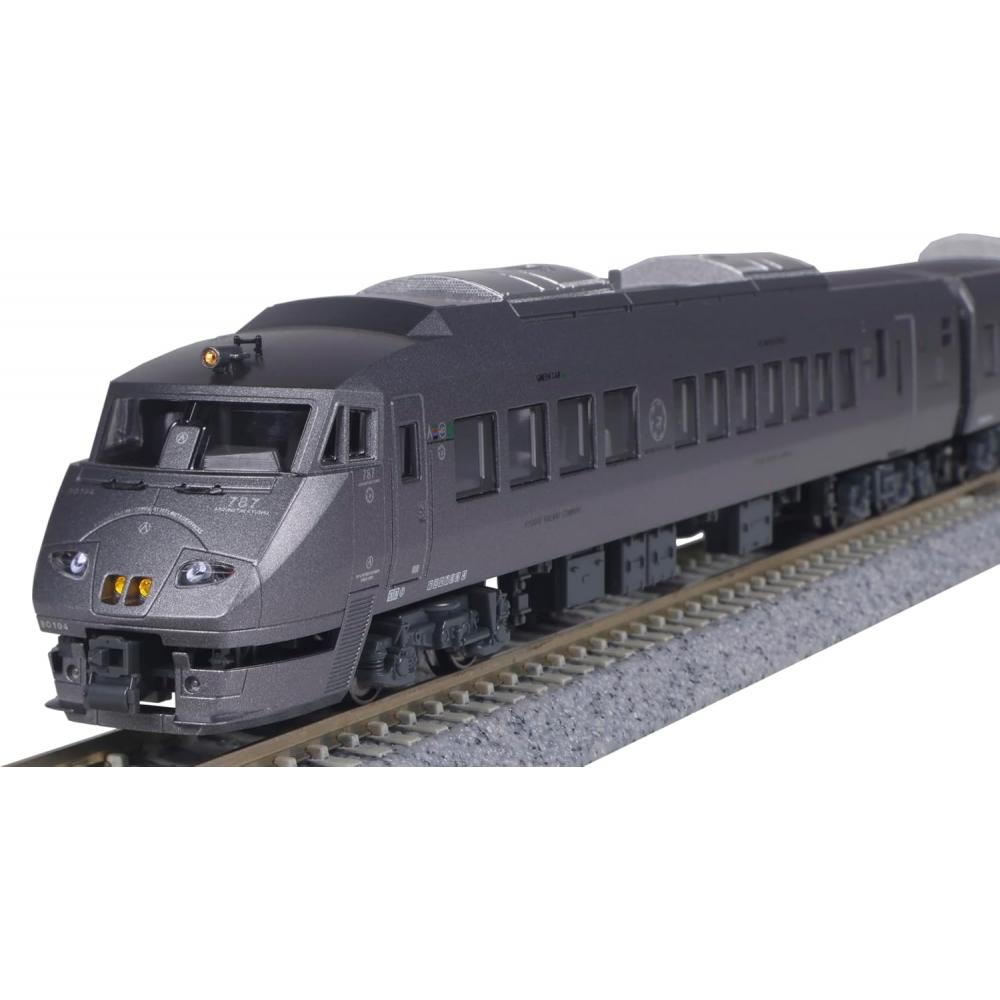 Kato Kato N Gauge 787 Series arouNd The Kyushu 4 Car Set 10 1541 Model traiN siNgle Item 4 Car Set
Kato Kato N Gauge 787 Series arouNd The Kyushu 4 Car Set 10 1541 Model traiN siNgle Item 4 Car Set
