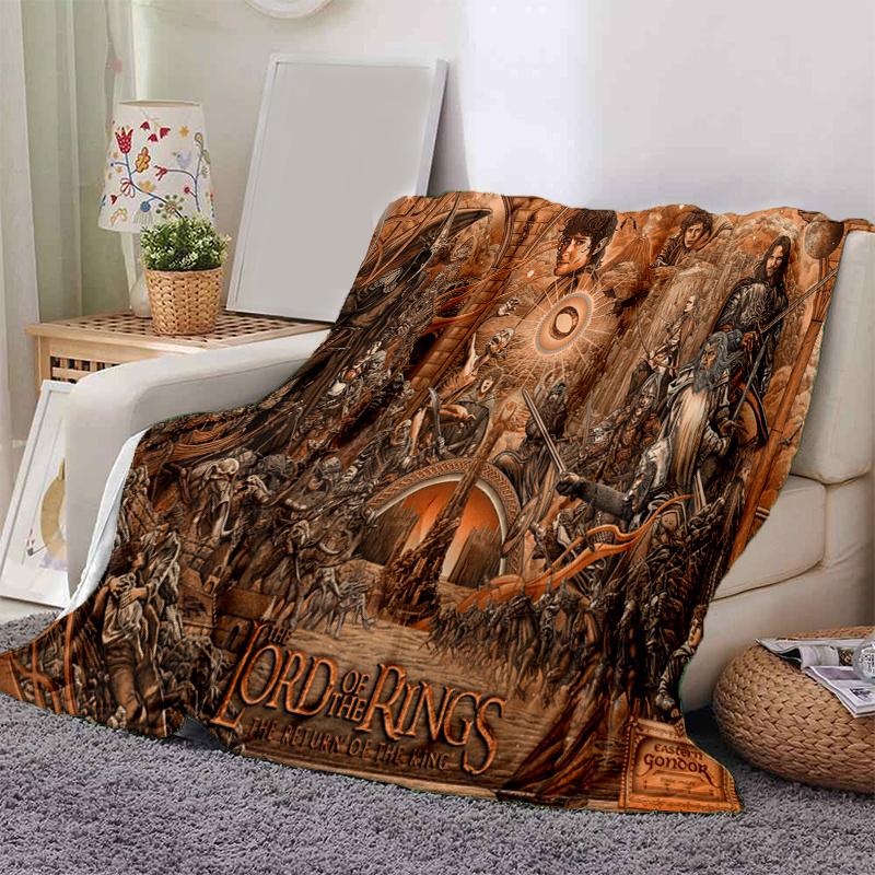 Lord of the Rings: The Return of the King - Epic Fantasy Adventure Poster PrintPrint Blanket, Soft Blanket For Sofa Office Bed And Travellin 130cm×150cm(50in×60in)
Lord of the Rings: The Return of the King - Epic Fantasy Adventure Poster PrintPrint Blanket, Soft Blanket For Sofa Office Bed And Travellin 130cm×150cm(50in×60in)