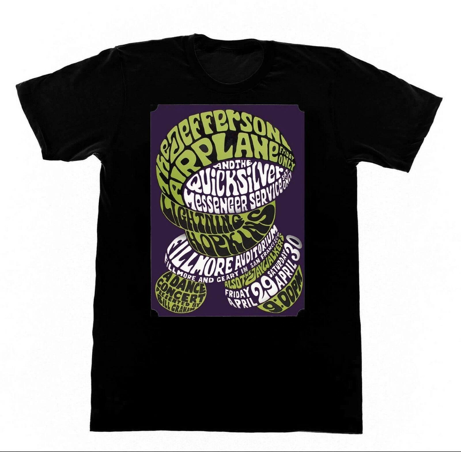 Jefferson Airplane band Poster Men 100% Cotton T-shirt Mens Tees Top Black Short Sleeve All sizes 2F11 L
Jefferson Airplane band Poster Men 100% Cotton T-shirt Mens Tees Top Black Short Sleeve All sizes 2F11 L