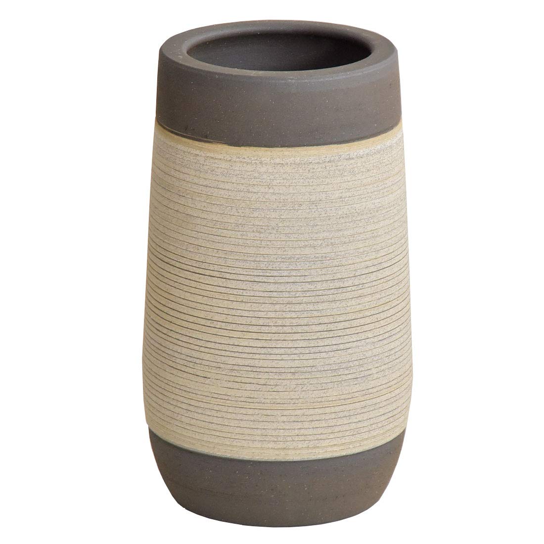 Tansu no Gen Umbrella Stand Shigaraki Ware Made in Japan Carbonized Bullet Shape Ceramic Stylish Shigaraki Compact Entrance Stream 25700004 00 (Beige)
Tansu no Gen Umbrella Stand Shigaraki Ware Made in Japan Carbonized Bullet Shape Ceramic Stylish Shigaraki Compact Entrance Stream 25700004 00 (Beige)
