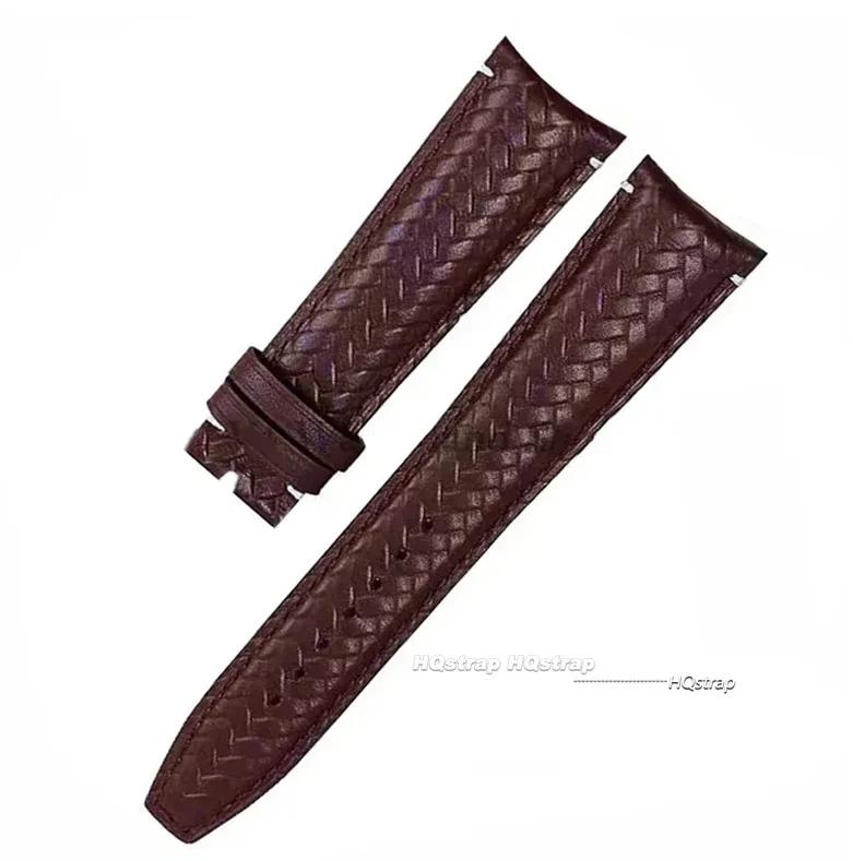 20mm 22mm Cowhide Woven Watchband for IWC Portugieser Pilot Curved Flat End Bracelet for Omega High Quality Genuine Leather Belt 20mm-no logo&curved end strap
20mm 22mm Cowhide Woven Watchband for IWC Portugieser Pilot Curved Flat End Bracelet for Omega High Quality Genuine Leather Belt 20mm-no logo&curved end strap