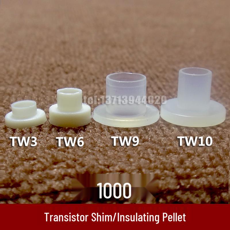 T-shaped Groove/Boss M3/M4/M5 TO220 Nylon Washer TW-3/6/9/10 Insulating Granule/Cap/Base Transistor Gasket Price for 1000 pcs
T-shaped Groove/Boss M3/M4/M5 TO220 Nylon Washer TW-3/6/9/10 Insulating Granule/Cap/Base Transistor Gasket Price for 1000 pcs