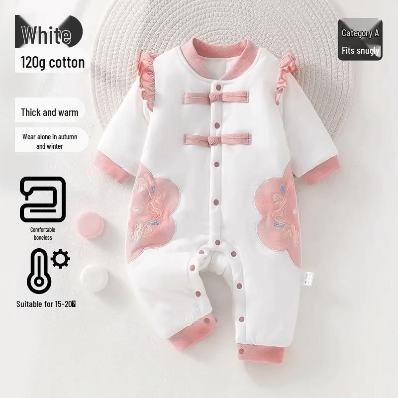 Jingqi Зимовий флісовий дитячий комбінезон - Товстий бавовняний ромпер з підкладкою для хлопчиків та дівчаток 80cm (75-85cm, 19-23 lbs)
Jingqi Зимовий флісовий дитячий комбінезон - Товстий бавовняний ромпер з підкладкою для хлопчиків та дівчаток 80cm (75-85cm, 19-23 lbs)