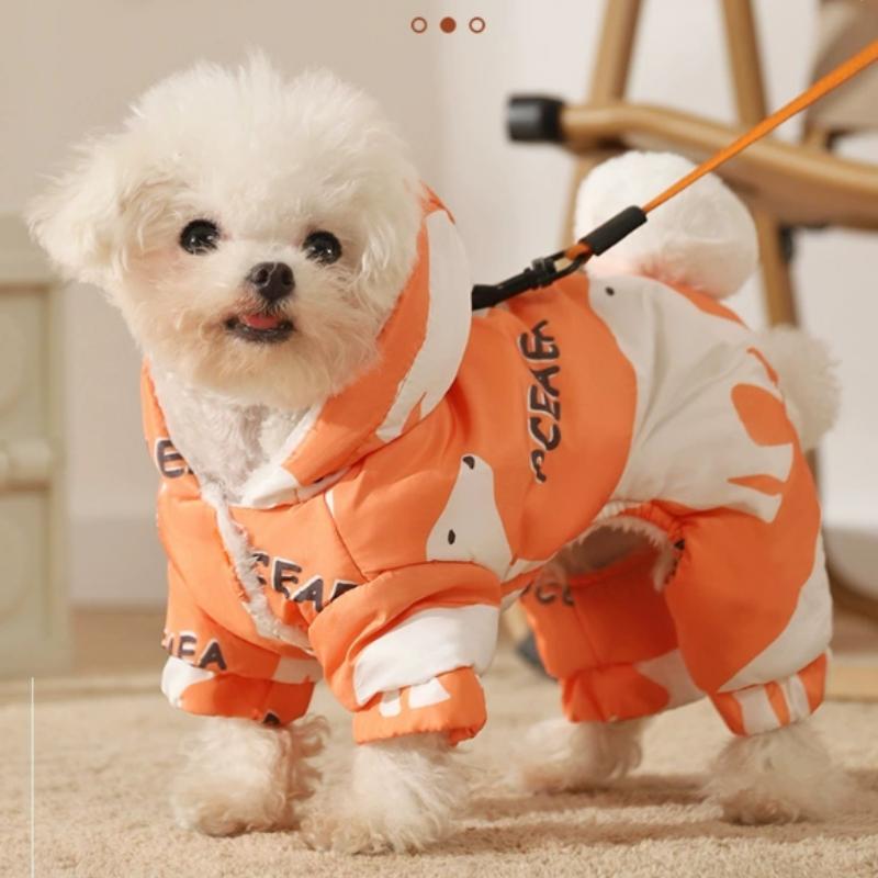 Осенняя и зимняя одежда для собак, водонепроницаемая, для щенков, теплая, для четвероногих, хлопковая одежда, водонепроницаемая одежда для домашних животных, плюшевый щенок S оранжевый
Осенняя и зимняя одежда для собак, водонепроницаемая, для щенков, теплая, для четвероногих, хлопковая одежда, водонепроницаемая одежда для домашних животных, плюшевый щенок S оранжевый