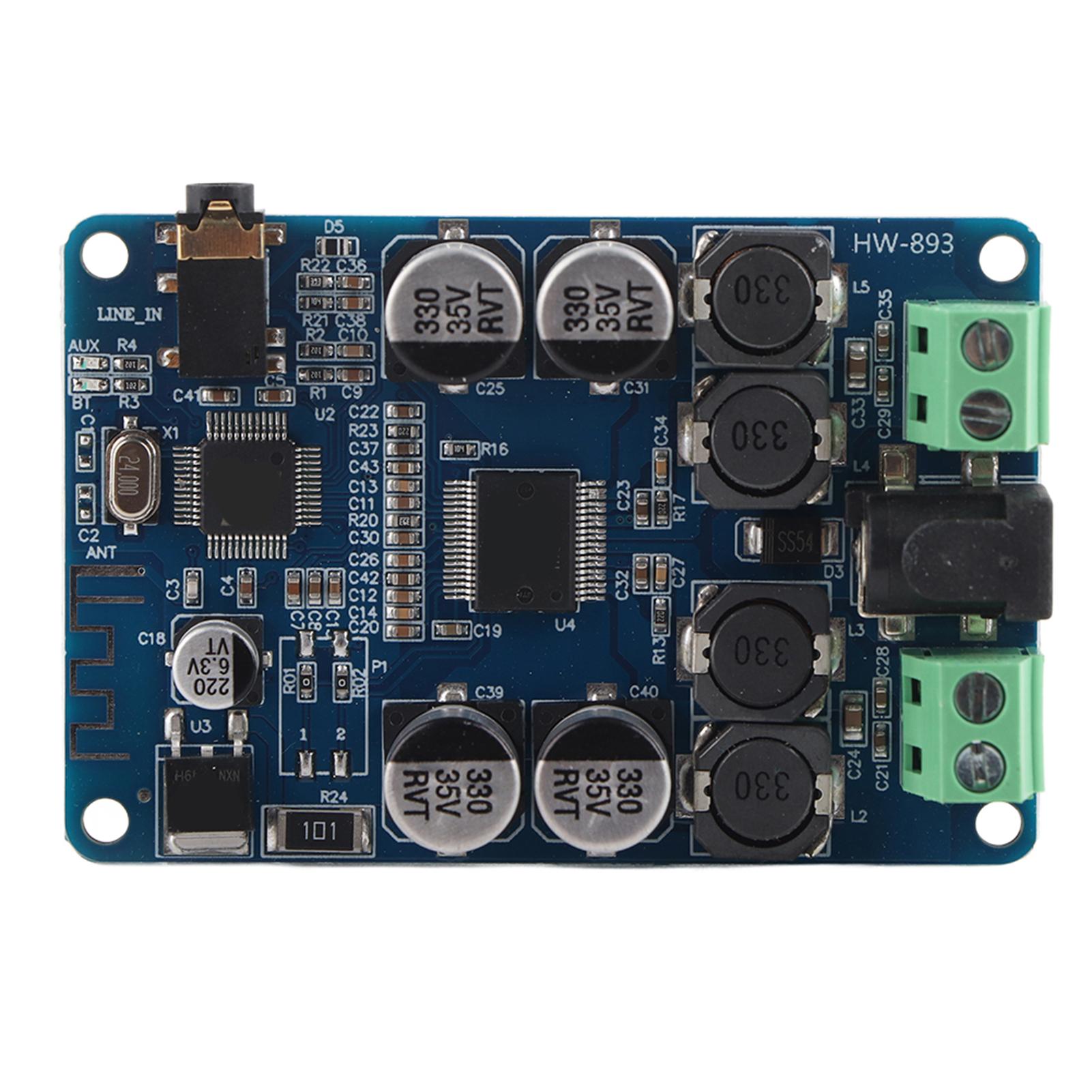 Плата підсилювача аудіо потужності TDA7492P 2x25 Вт Bluetooth V2.1 з інтерфейсом AUX HW‑893
Плата підсилювача аудіо потужності TDA7492P 2x25 Вт Bluetooth V2.1 з інтерфейсом AUX HW‑893