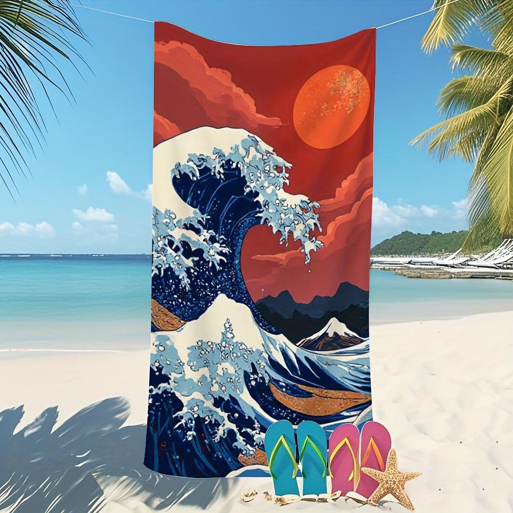 Great Wave off Kanagawa Microfiber Towel, Ultra-Soft Quick-Dry Absorbent for Swimming Travel W30*H60(CM)
Great Wave off Kanagawa Microfiber Towel, Ultra-Soft Quick-Dry Absorbent for Swimming Travel W30*H60(CM)