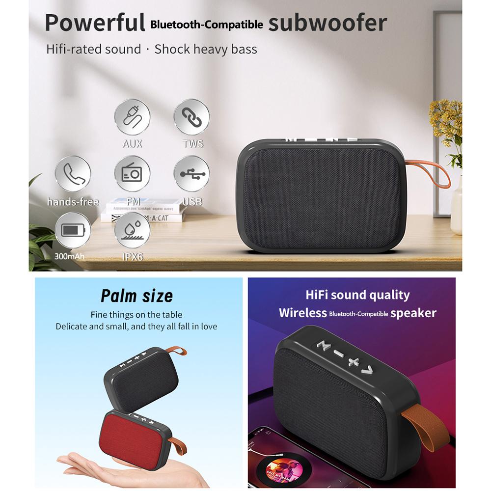 F003 IPX6 Waterproof Outdoor Subwoofer Multifunction TWS Bluetooth-Compatible Speaker with FM Radio A
F003 IPX6 Waterproof Outdoor Subwoofer Multifunction TWS Bluetooth-Compatible Speaker with FM Radio A