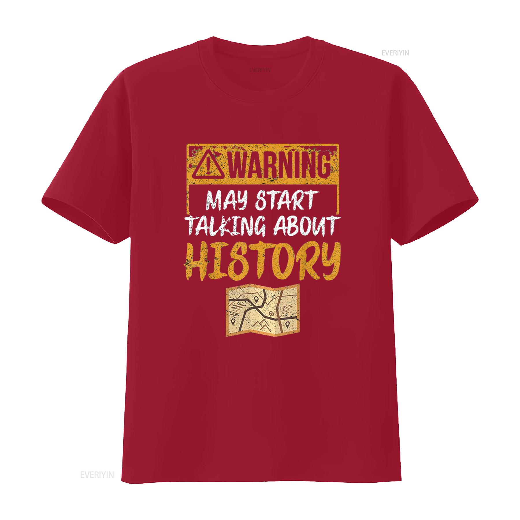 Warning May Start Talking About History Historian Costume T Shirt Black Large vintage Washed Breathable designer clothes Casual S
Warning May Start Talking About History Historian Costume T Shirt Black Large vintage Washed Breathable designer clothes Casual S