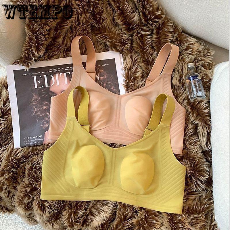 Summer Ultra-thin Bra Women s Seamless Bra Rabbit Ear Plus Size Bra Breast Collection Anti Sagging Bra M чорний
Summer Ultra-thin Bra Women s Seamless Bra Rabbit Ear Plus Size Bra Breast Collection Anti Sagging Bra M чорний