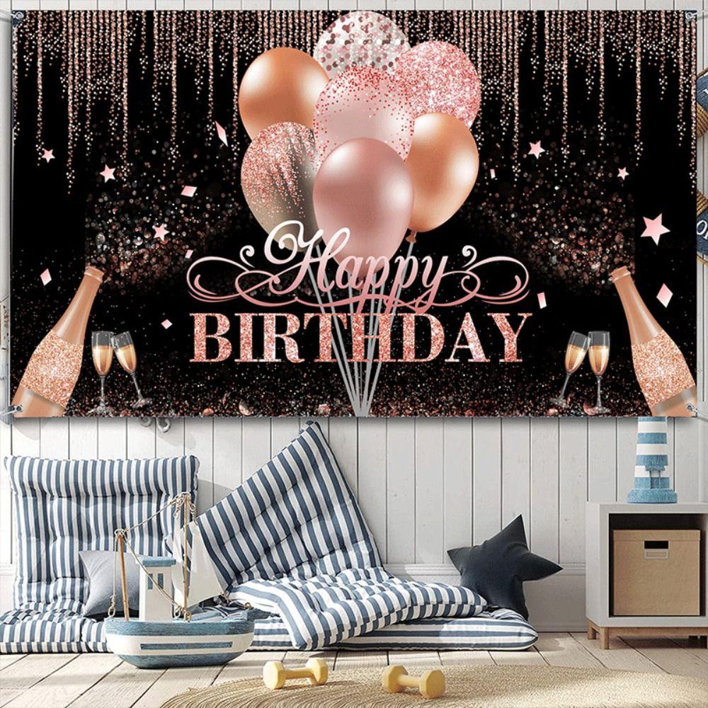Celebrate Happy Birthday Photography Backdrop Glitter Party Hanging Banner School Decor Style 7
Celebrate Happy Birthday Photography Backdrop Glitter Party Hanging Banner School Decor Style 7