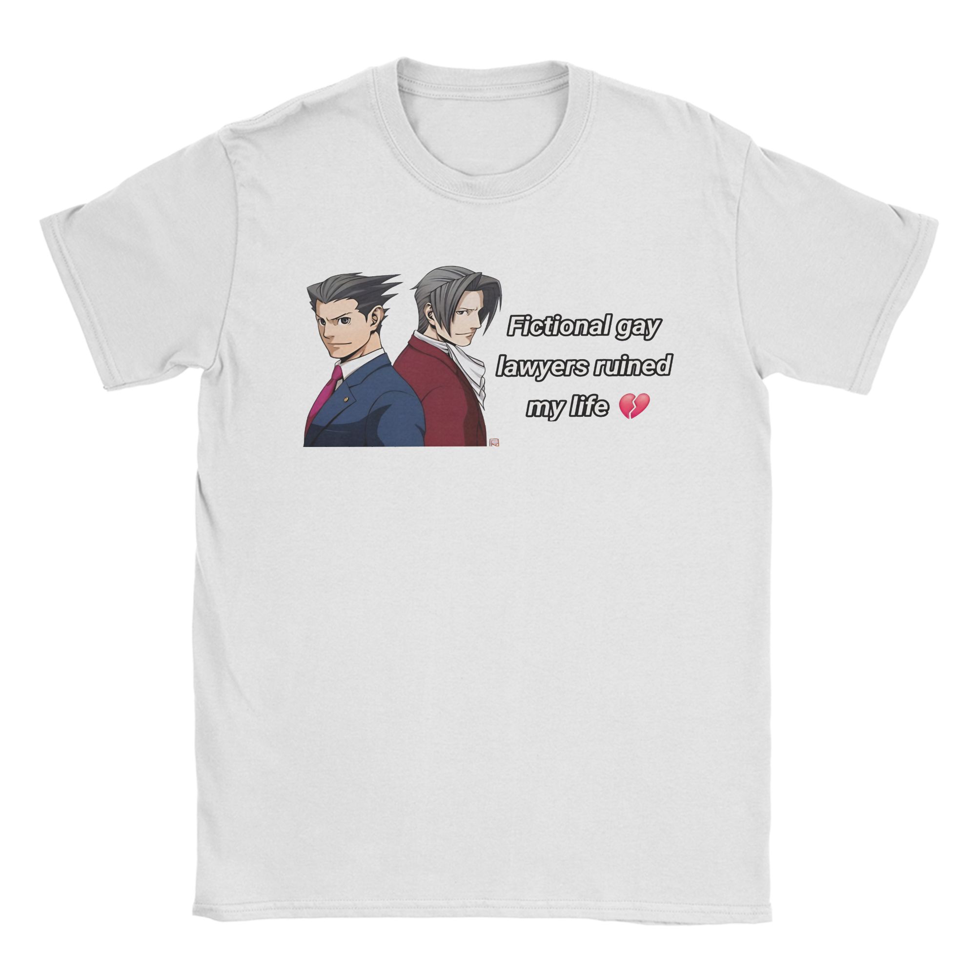 Ace Attorney Phoenix Tee Shirt for Men Women New Arrival T Shirts Cotton Clothes S
Ace Attorney Phoenix Tee Shirt for Men Women New Arrival T Shirts Cotton Clothes S