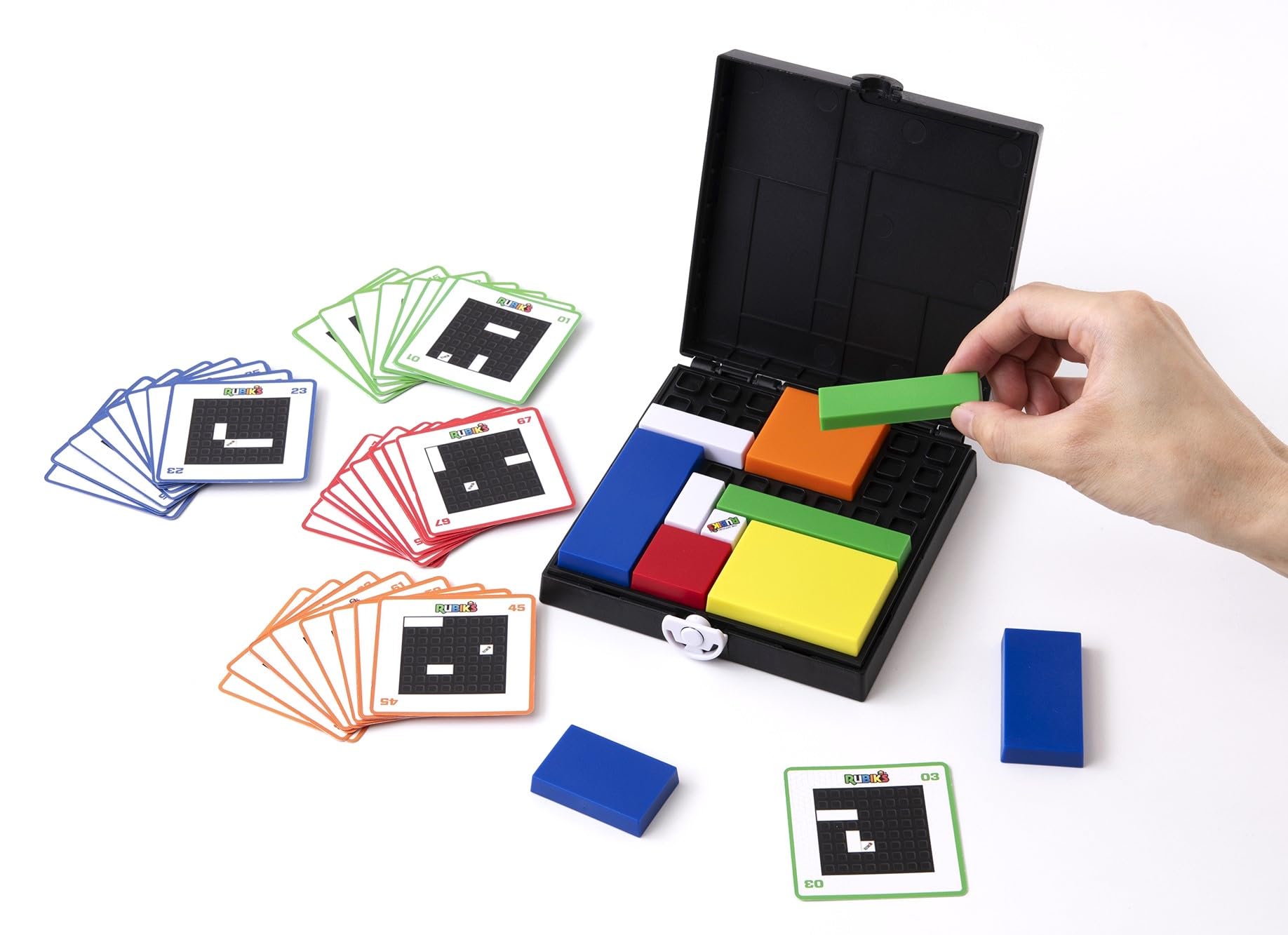 Megahouse Rubik s Block Fit 3D Puzzle, Ages 8 and Up
Megahouse Rubik s Block Fit 3D Puzzle, Ages 8 and Up