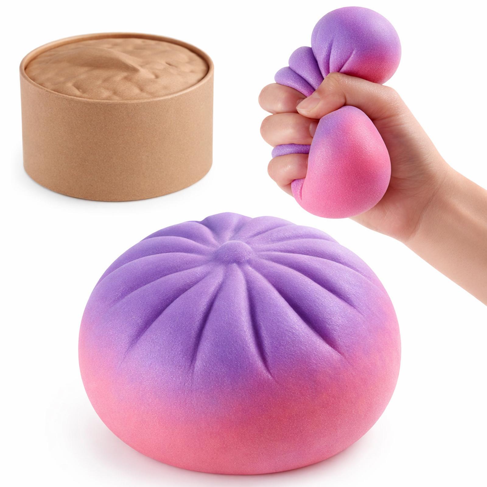 Slow Rising Bun Shaped Stress Toy Soft Foam Simulation Bread for Hand Exercise and Sensory Play One Size
Slow Rising Bun Shaped Stress Toy Soft Foam Simulation Bread for Hand Exercise and Sensory Play One Size