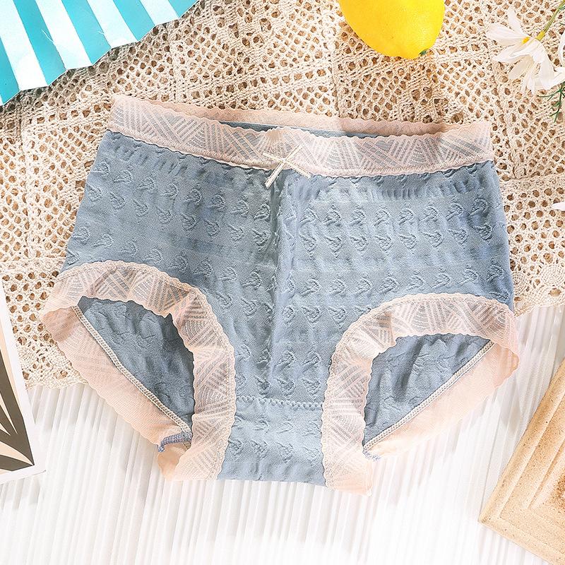 Новое бесшовное женское нижнее белье из чистого хлопка с промежностью Large version светло-синий
Новое бесшовное женское нижнее белье из чистого хлопка с промежностью Large version светло-синий