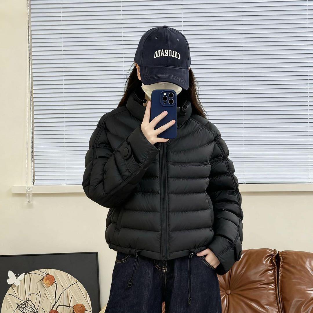 Women s Autumn/Winter Ribbed Down Jacket - 90% White Duck Down, Fashionable Stand-Up Collar, Korean-Style, Warm & Versatile, Thick & Loose Fit. M (Below 150 lbs) чорний
Women s Autumn/Winter Ribbed Down Jacket - 90% White Duck Down, Fashionable Stand-Up Collar, Korean-Style, Warm & Versatile, Thick & Loose Fit. M (Below 150 lbs) чорний