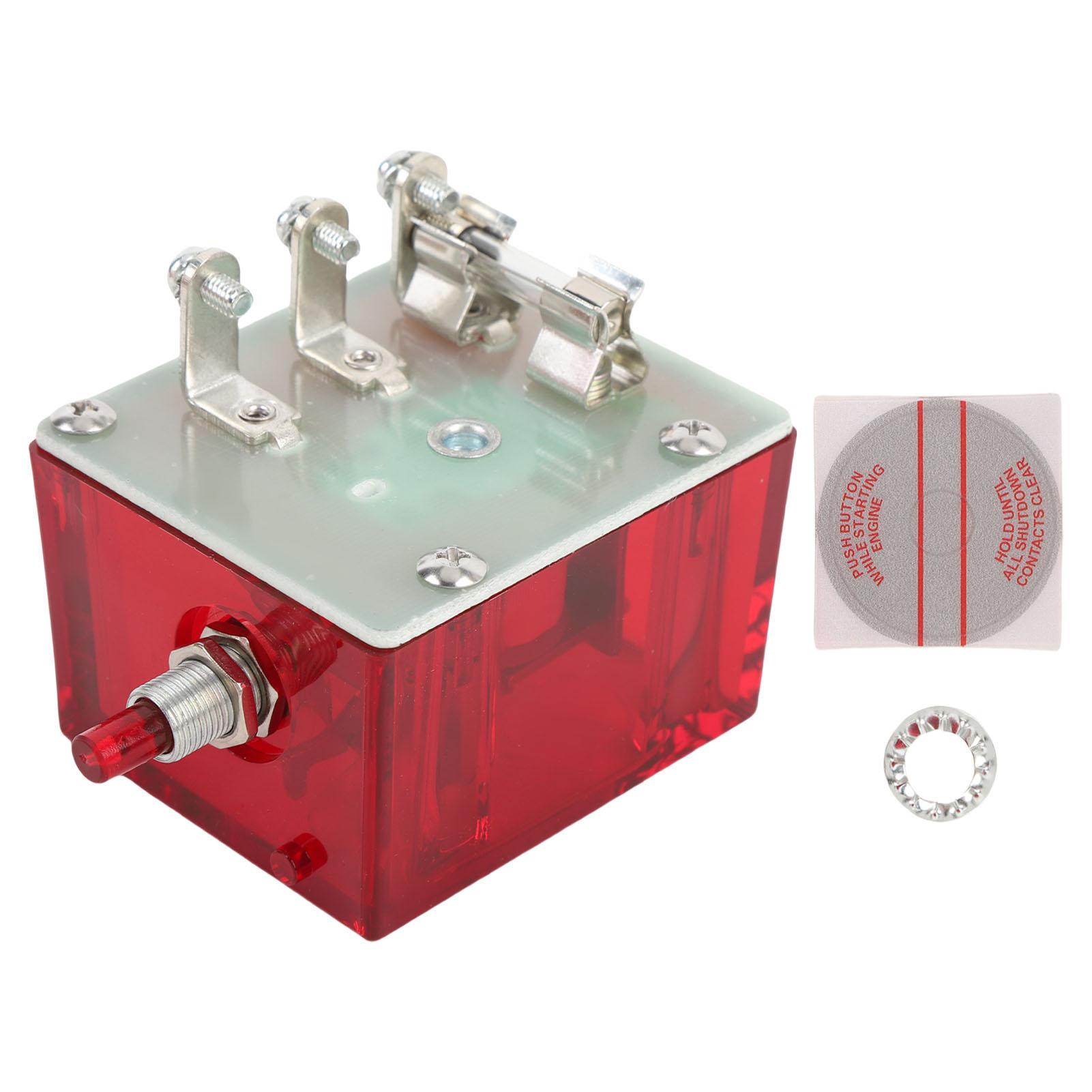 117 Magnetic Switch 25700071 Push Button Generator Engine Shutdown Device Magnetic Switch
117 Magnetic Switch 25700071 Push Button Generator Engine Shutdown Device Magnetic Switch