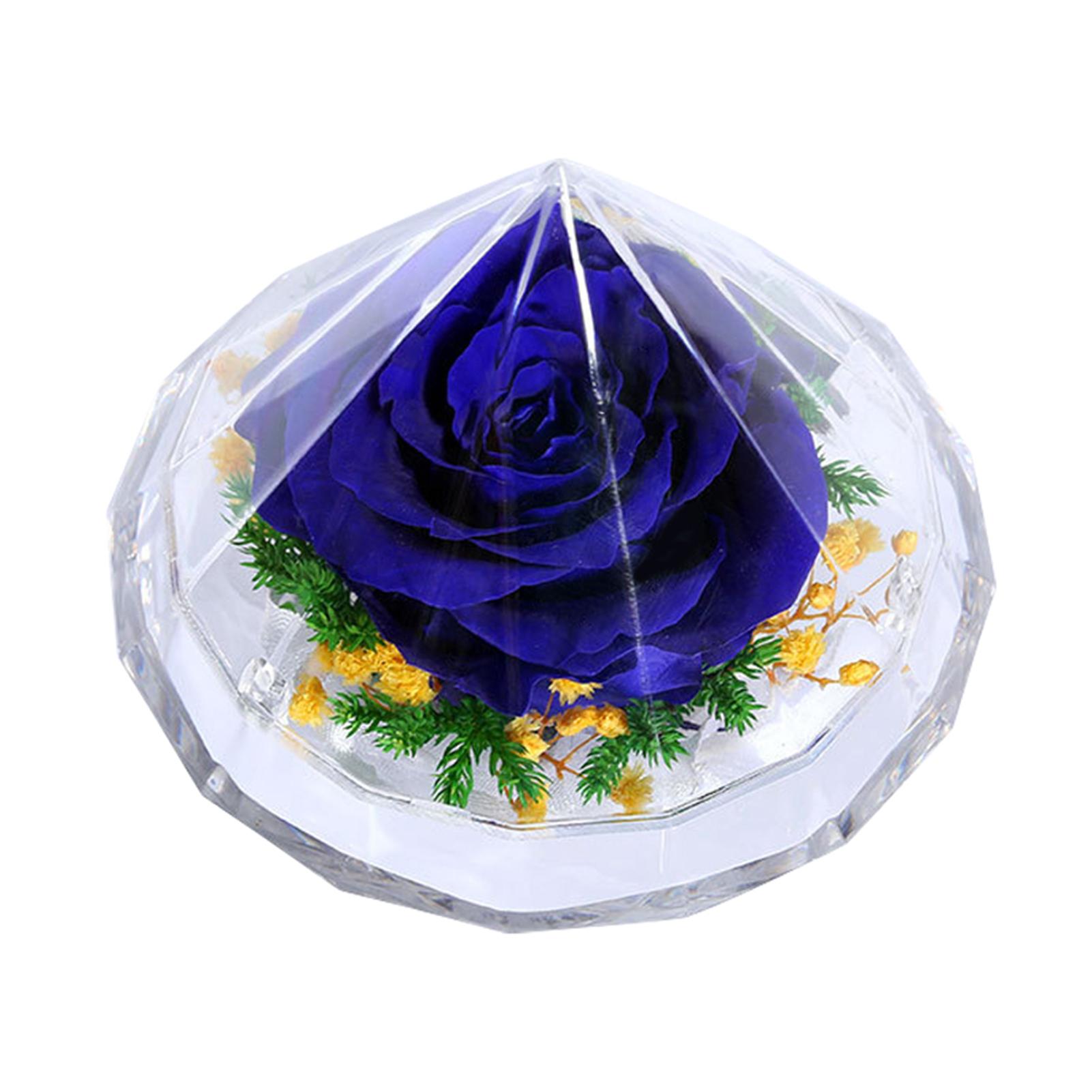 Acrylic Preserved Rose Diamond Box Openable Handmade Flower Case Gifts For Women Mom 8.7*8.7cm сапфіровий
Acrylic Preserved Rose Diamond Box Openable Handmade Flower Case Gifts For Women Mom 8.7*8.7cm сапфіровий