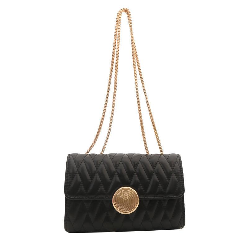 Trendy Quilted Shoulder Bag For Women 2024 Stylish Pu Leather Chain Crossbody Bag чорний
Trendy Quilted Shoulder Bag For Women 2024 Stylish Pu Leather Chain Crossbody Bag чорний