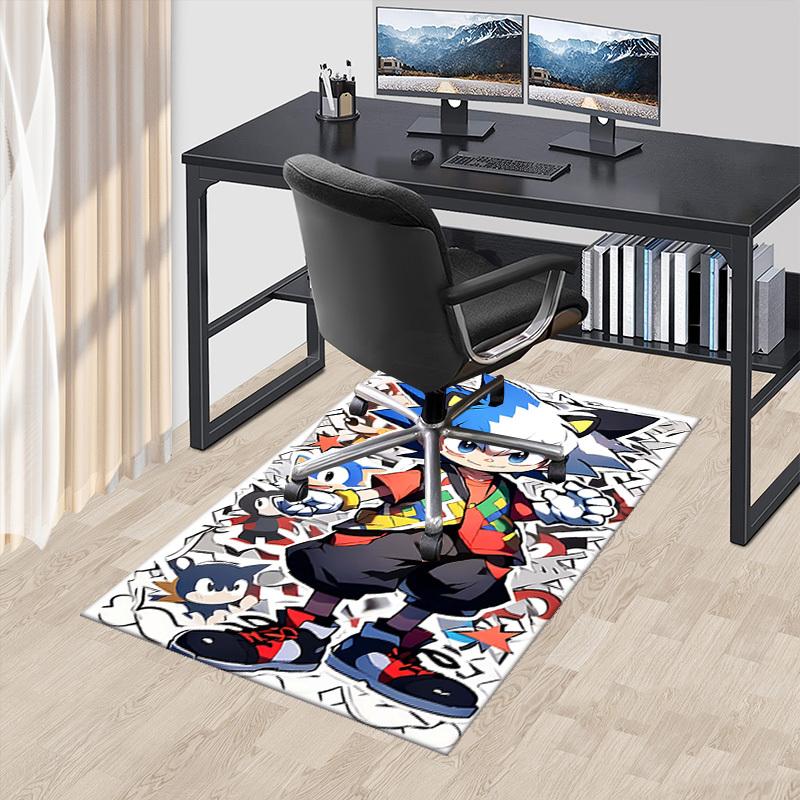 1pc Sonic the Hedgehog Anime Cartoon Design Office Chair Mat - Non-Slip Carpet for Home Decor, Gaming Room, Seasonal Gift.Y087 60cm by 90cm
1pc Sonic the Hedgehog Anime Cartoon Design Office Chair Mat - Non-Slip Carpet for Home Decor, Gaming Room, Seasonal Gift.Y087 60cm by 90cm
