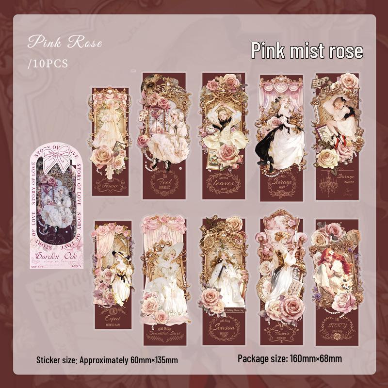 Yi Niao White Ink Sticker Pack - Garden Cantata Light Retro Girl DIY Journal Stickers
Yi Niao White Ink Sticker Pack - Garden Cantata Light Retro Girl DIY Journal Stickers