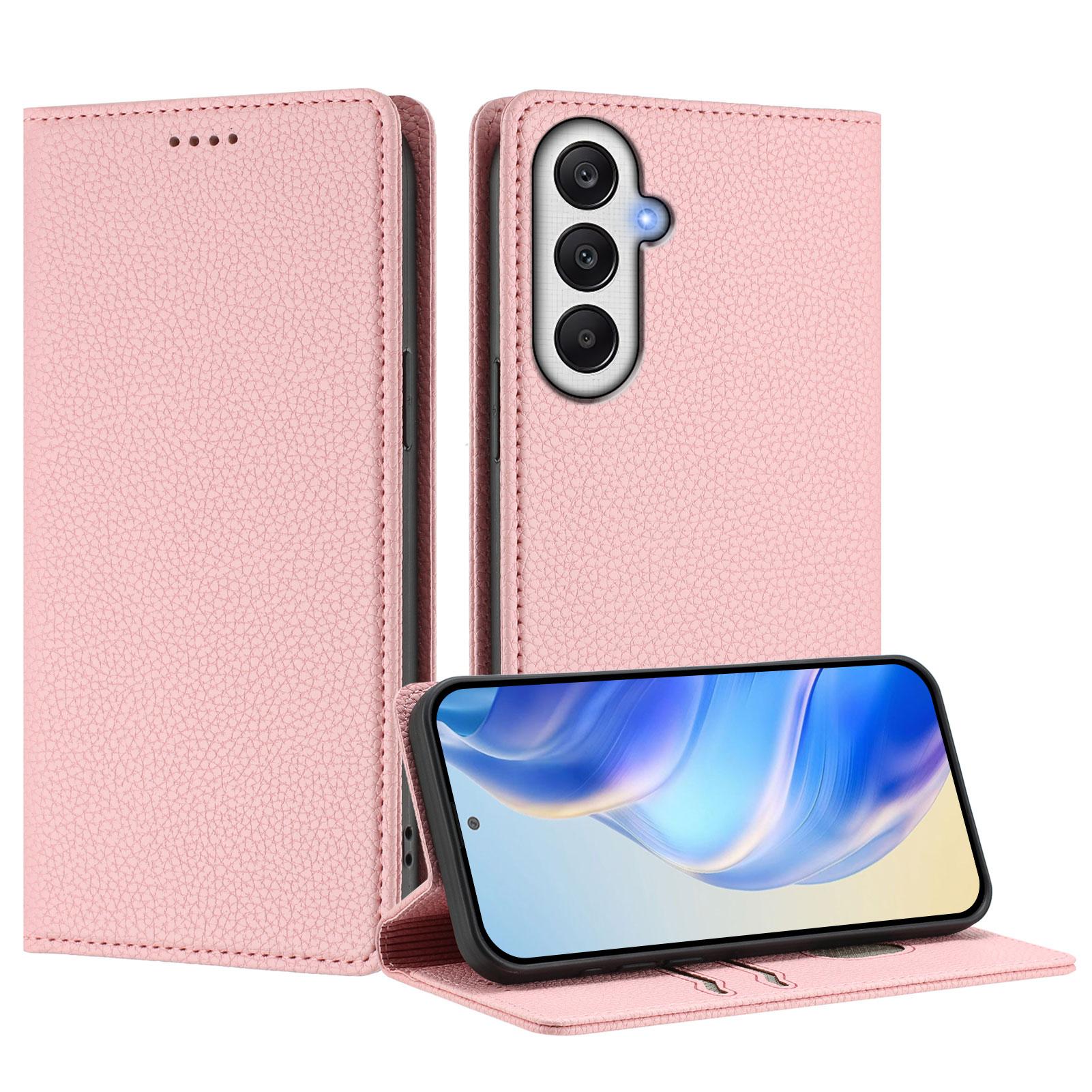 For Samsung Galaxy A16 4G/Galaxy A16 5G Wallet Case RFID Blocking Litchi Texture Leather Mobile Cover Mint Green
For Samsung Galaxy A16 4G/Galaxy A16 5G Wallet Case RFID Blocking Litchi Texture Leather Mobile Cover Mint Green