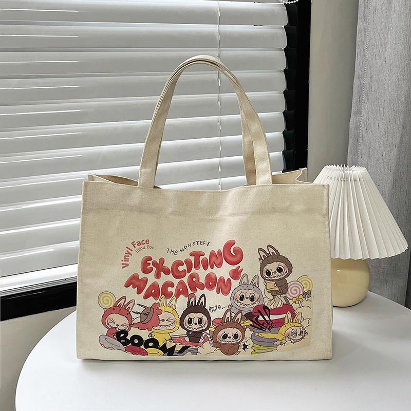 Stylish 2024 Labubu Canvas Tote Bag For Women Large And Soft With Magnetic Closure
Stylish 2024 Labubu Canvas Tote Bag For Women Large And Soft With Magnetic Closure
