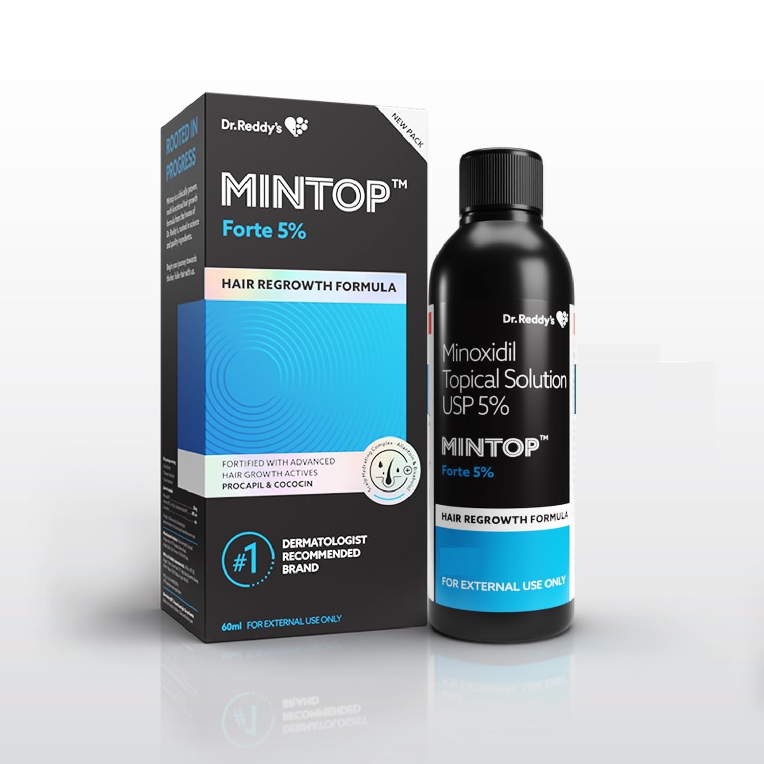 Mintop Forte 5% - Флакон 60 мл. Формула восстановления волос с раствором Minoxidil X (Упаковка из 2 шт.)
Mintop Forte 5% - Флакон 60 мл. Формула восстановления волос с раствором Minoxidil X (Упаковка из 2 шт.)