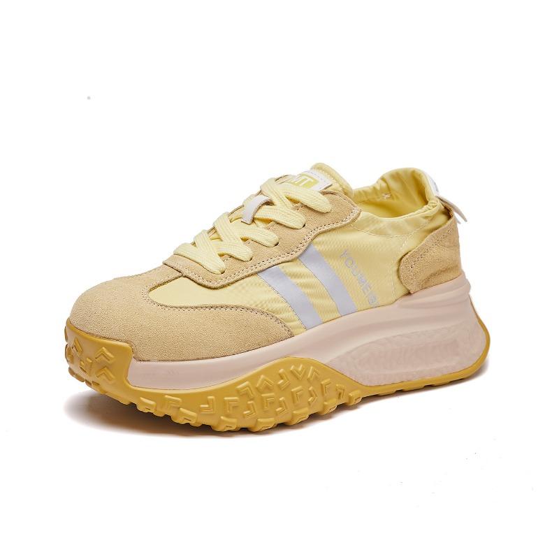 Новые женские кроссовки, модные спортивные одинарные кроссовки на толстой подошве 40 жёлтый
Новые женские кроссовки, модные спортивные одинарные кроссовки на толстой подошве 40 жёлтый