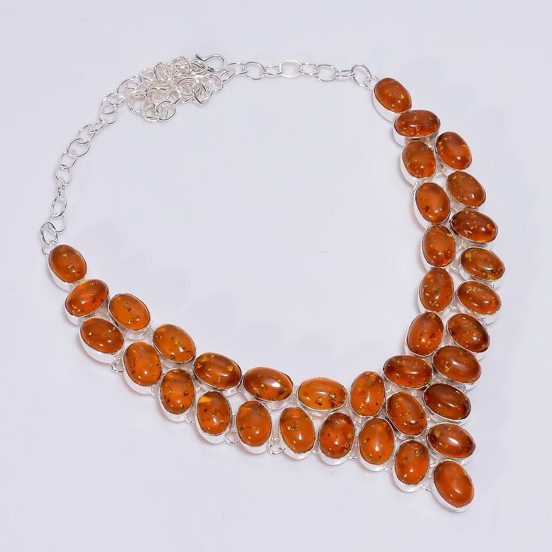 Outstanding Top Grade Qualite 100% Natural Baltic Amber Oval Shape Ethnic Handmade Jewelry 925 Steling Silver Necklace 18 WSJ-4764 срібний
Outstanding Top Grade Qualite 100% Natural Baltic Amber Oval Shape Ethnic Handmade Jewelry 925 Steling Silver Necklace 18 WSJ-4764 срібний