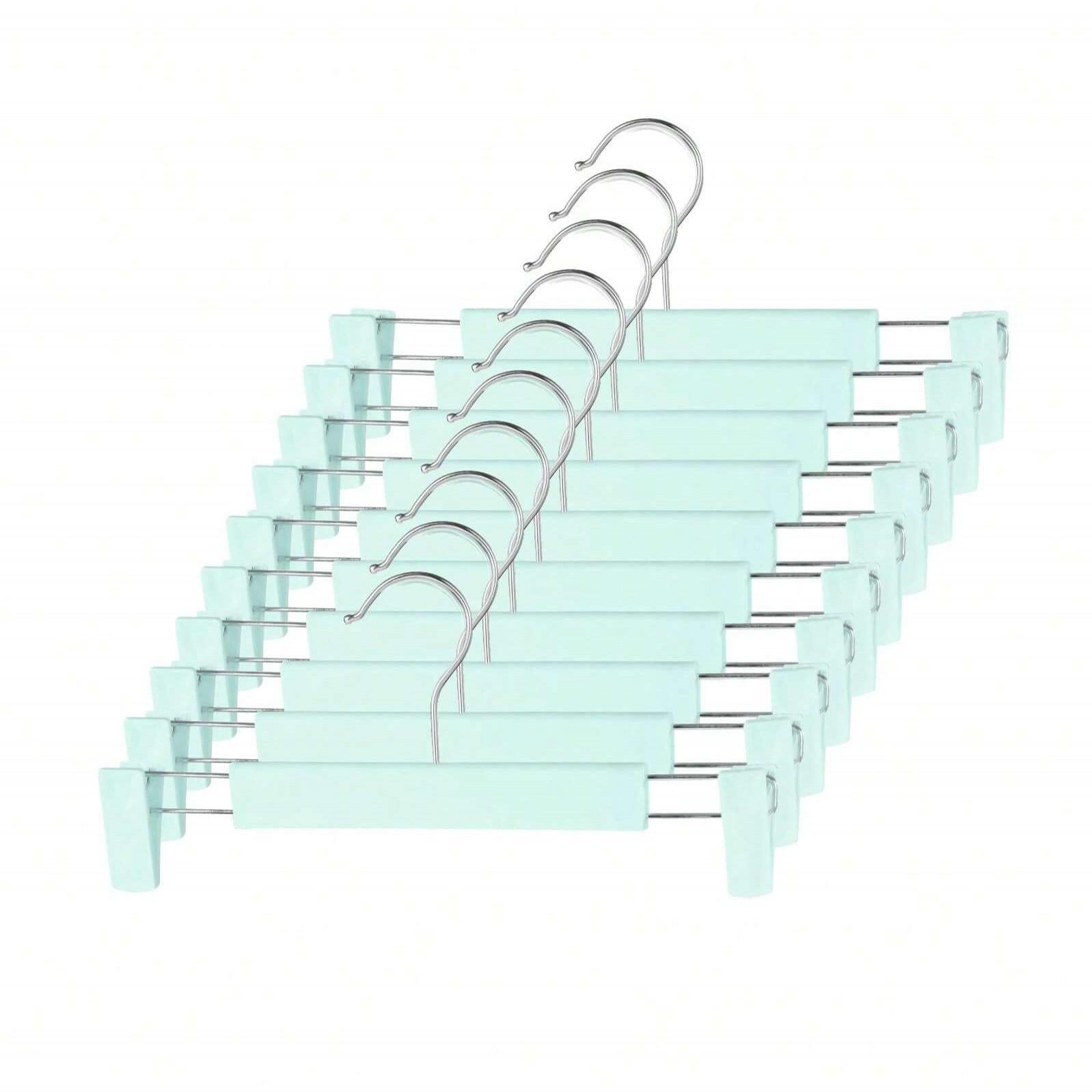 Набор из 10 вешалок для брюк с регулируемыми нескользящими зажимами, крючок для подвешивания с защитой от ржавчины для брюк, юбок, джинсов, вешалки для одежды 5PCS зелёный
Набор из 10 вешалок для брюк с регулируемыми нескользящими зажимами, крючок для подвешивания с защитой от ржавчины для брюк, юбок, джинсов, вешалки для одежды 5PCS зелёный