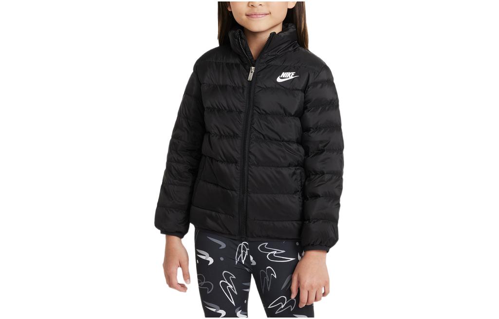 Nike Kids Top Solid Color Print Zippers Thickened And Fleece Lined Thermal Black Kids FB0061-010 7
Nike Kids Top Solid Color Print Zippers Thickened And Fleece Lined Thermal Black Kids FB0061-010 7