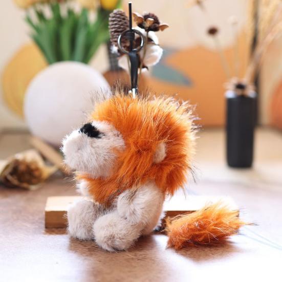 Doll Pendant Keychain Lion Shape Plush Doll Lightweight Key Holder Easy to Carry Keychain Backpack Accessories кавовий
Doll Pendant Keychain Lion Shape Plush Doll Lightweight Key Holder Easy to Carry Keychain Backpack Accessories кавовий