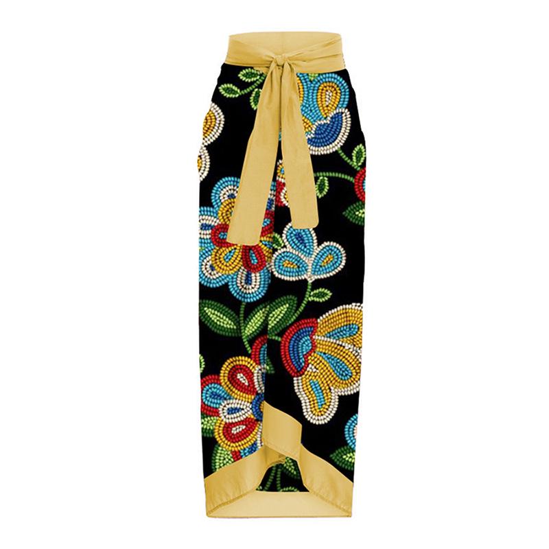 Европейская и американская юбка миди с принтом в стиле отпуска и завязками 22067731 One Size разноцветный
Европейская и американская юбка миди с принтом в стиле отпуска и завязками 22067731 One Size разноцветный