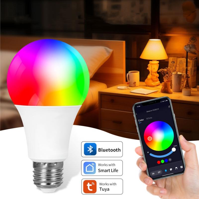 E27 Tuya Bluetooth Smart LED Bulb Light 18W 15W 9W AC 220V RGB Lamp Управление через приложение Таймер Голосовое управление Работает с Alexa Google Home Yes
E27 Tuya Bluetooth Smart LED Bulb Light 18W 15W 9W AC 220V RGB Lamp Управление через приложение Таймер Голосовое управление Работает с Alexa Google Home Yes