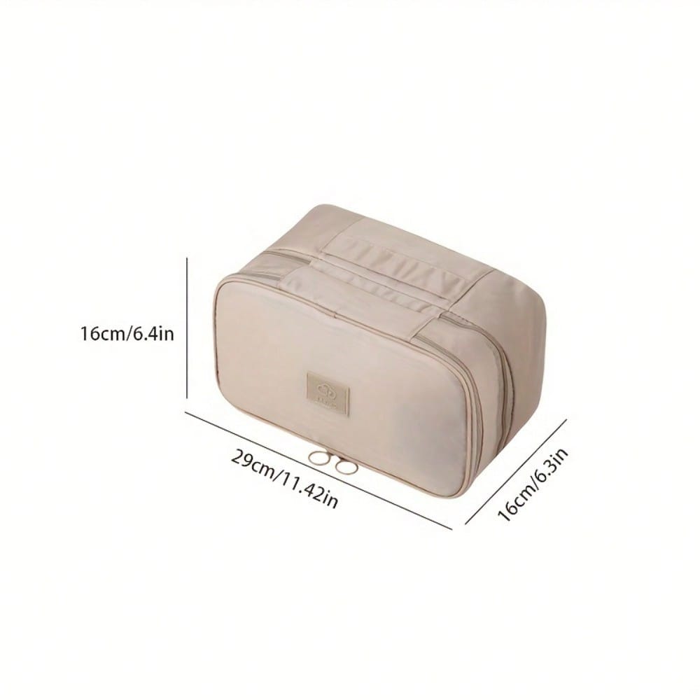 1 шт. сумка для хранения вещей для путешествий, портативная водонепроницаемая сумка-органайзер, можно использовать для хранения бюстгальтеров, нижнего белья, трусиков и носков
1 шт. сумка для хранения вещей для путешествий, портативная водонепроницаемая сумка-органайзер, можно использовать для хранения бюстгальтеров, нижнего белья, трусиков и носков