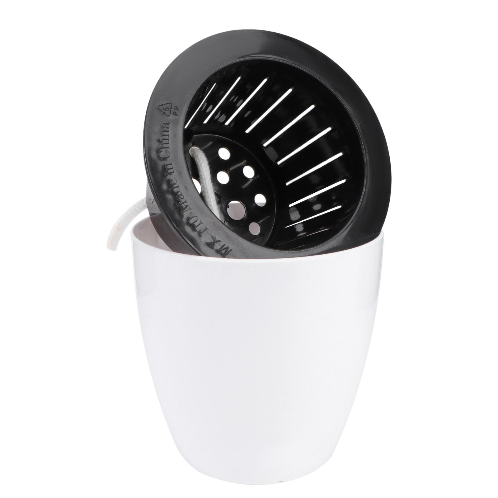Automatic Watering Plant Pot 12Cm Round Plastic Self-Watering Planter for Succulents Indoor Garden Decor Home Office Use Size 1
Automatic Watering Plant Pot 12Cm Round Plastic Self-Watering Planter for Succulents Indoor Garden Decor Home Office Use Size 1