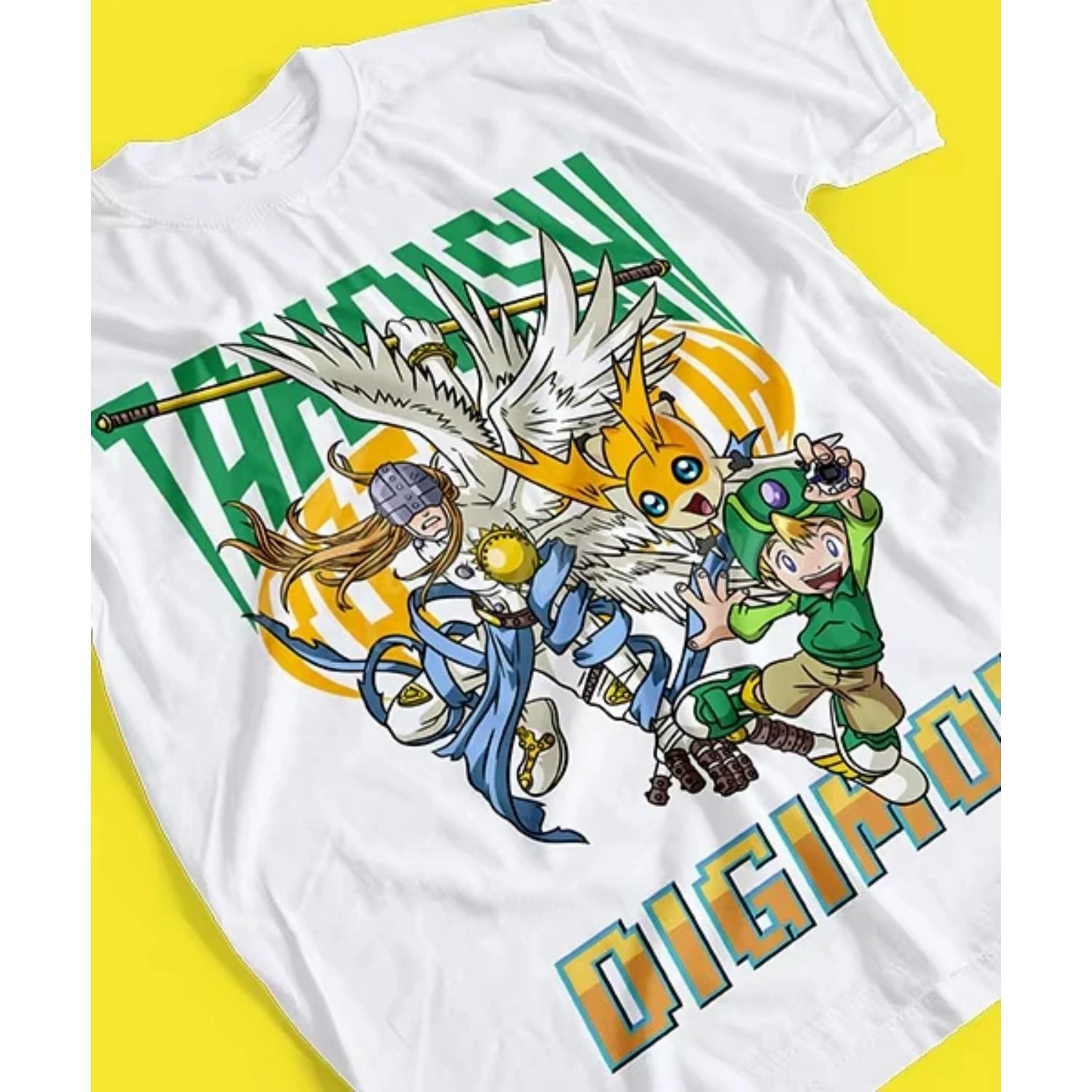 2026 New High Quality Printed Pattern T-shirt for Anime Digimon Takaishi Patamon Transformación Angemon Soft Casual T-shirt Gift S чёрный
2026 New High Quality Printed Pattern T-shirt for Anime Digimon Takaishi Patamon Transformación Angemon Soft Casual T-shirt Gift S чёрный