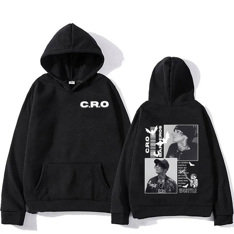 C.R.O.Era Trap Tour 2025 Fashion Hoodie Men Women Hip-hop Pullover Oversized Long-sleeved Gothic punk Autumn winter Sportswear 3XL
C.R.O.Era Trap Tour 2025 Fashion Hoodie Men Women Hip-hop Pullover Oversized Long-sleeved Gothic punk Autumn winter Sportswear 3XL