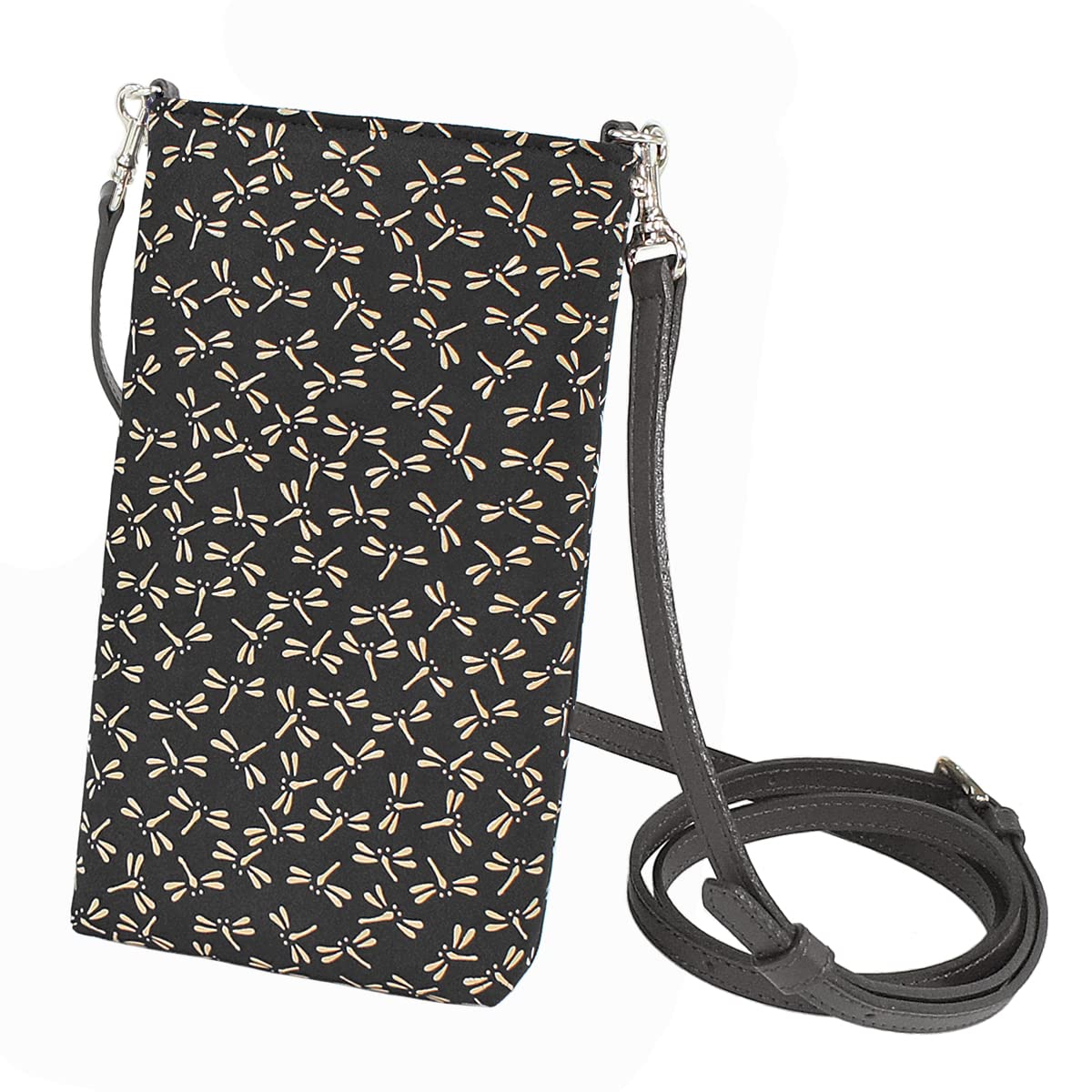 Indenya Inden Sacoche Smartphone Pochette Smartphone Case Crossbody Deerskin Black x White Lacquer Dragonfly Pattern 5029-11-008
Indenya Inden Sacoche Smartphone Pochette Smartphone Case Crossbody Deerskin Black x White Lacquer Dragonfly Pattern 5029-11-008