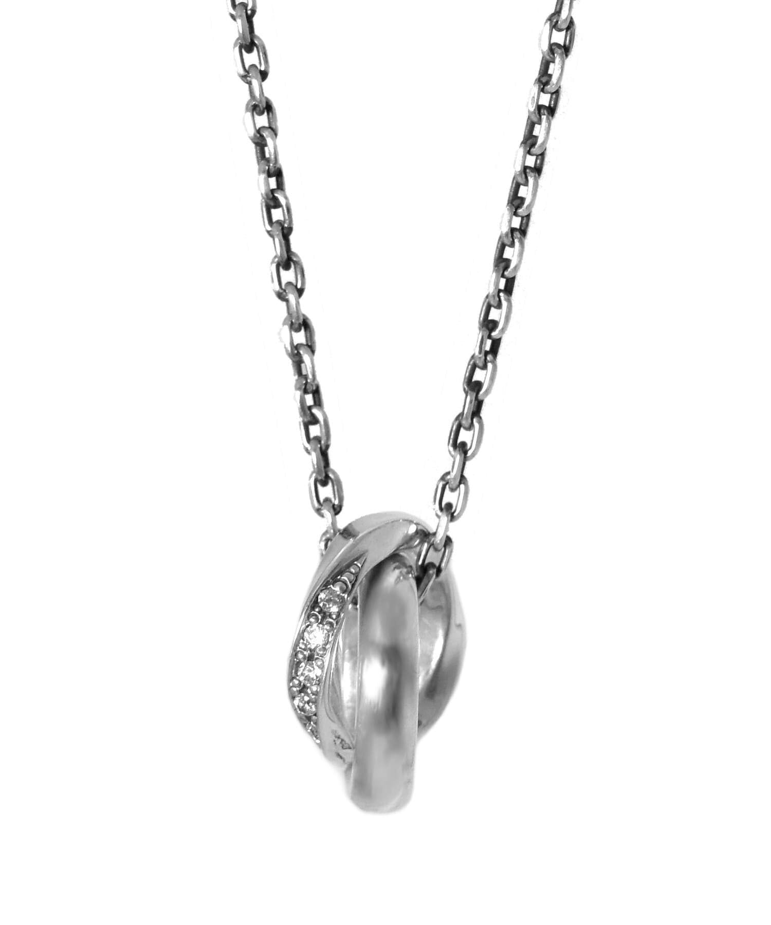 Lionheart Royal Twist Double Ring Necklace for Gifts, 925 Silver, 50cm
Lionheart Royal Twist Double Ring Necklace for Gifts, 925 Silver, 50cm