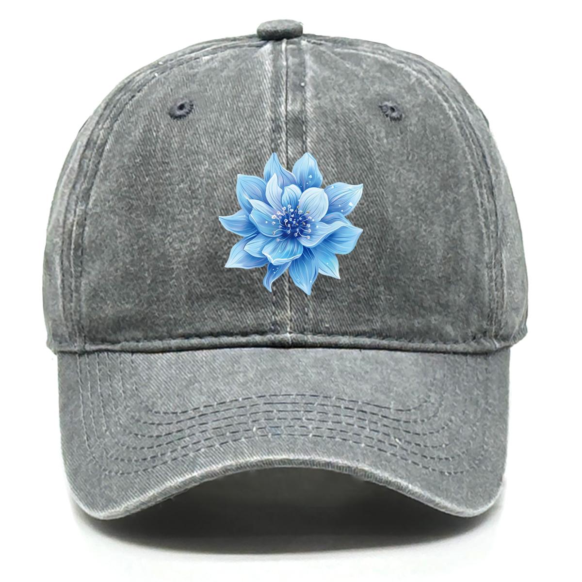 Blue Flower Print Adjustable Baseball Cap, Trucker Hat Raw Brim Simple Retro Casual Snapback Sun Hat as the picture серый
Blue Flower Print Adjustable Baseball Cap, Trucker Hat Raw Brim Simple Retro Casual Snapback Sun Hat as the picture серый