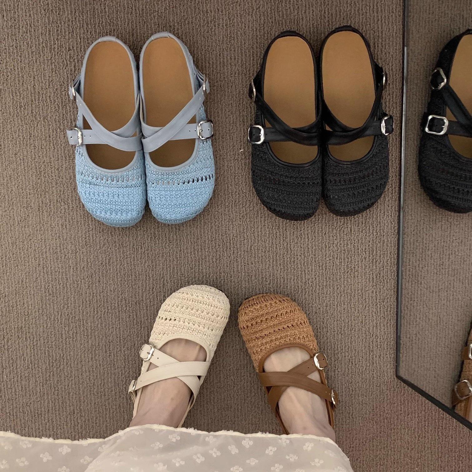 Late evening breeze wearing women s new 2025 spring and summer vacation with Mary Jane half slippers 40 коричневий
Late evening breeze wearing women s new 2025 spring and summer vacation with Mary Jane half slippers 40 коричневий