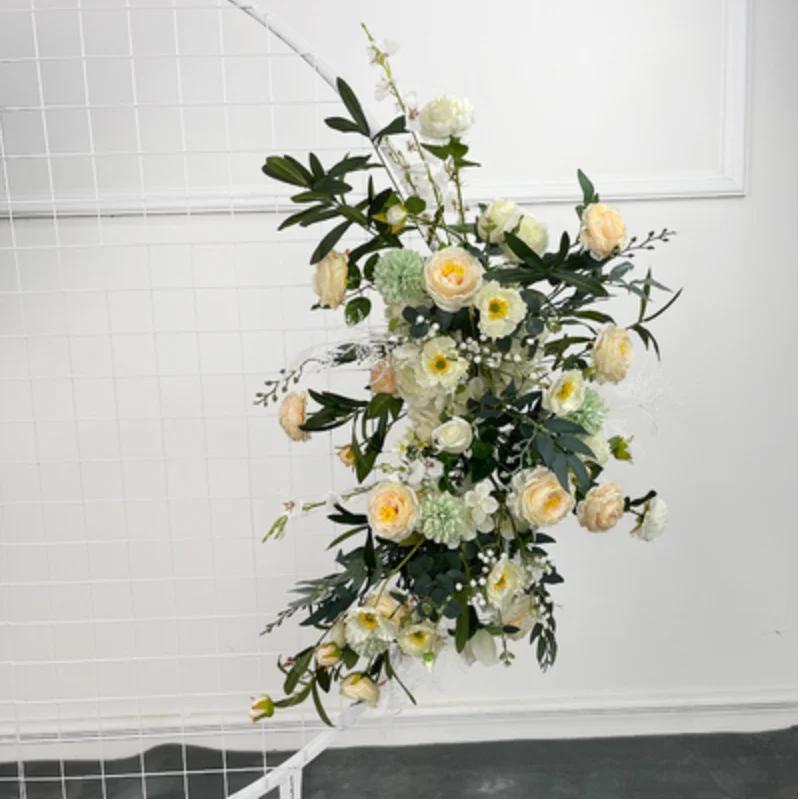 Wedding Props Flower Arch Artificial Crescent Flower Row Arrangement Table Decoration T Stage Backdrop Road Leading Flower Ball
Wedding Props Flower Arch Artificial Crescent Flower Row Arrangement Table Decoration T Stage Backdrop Road Leading Flower Ball
