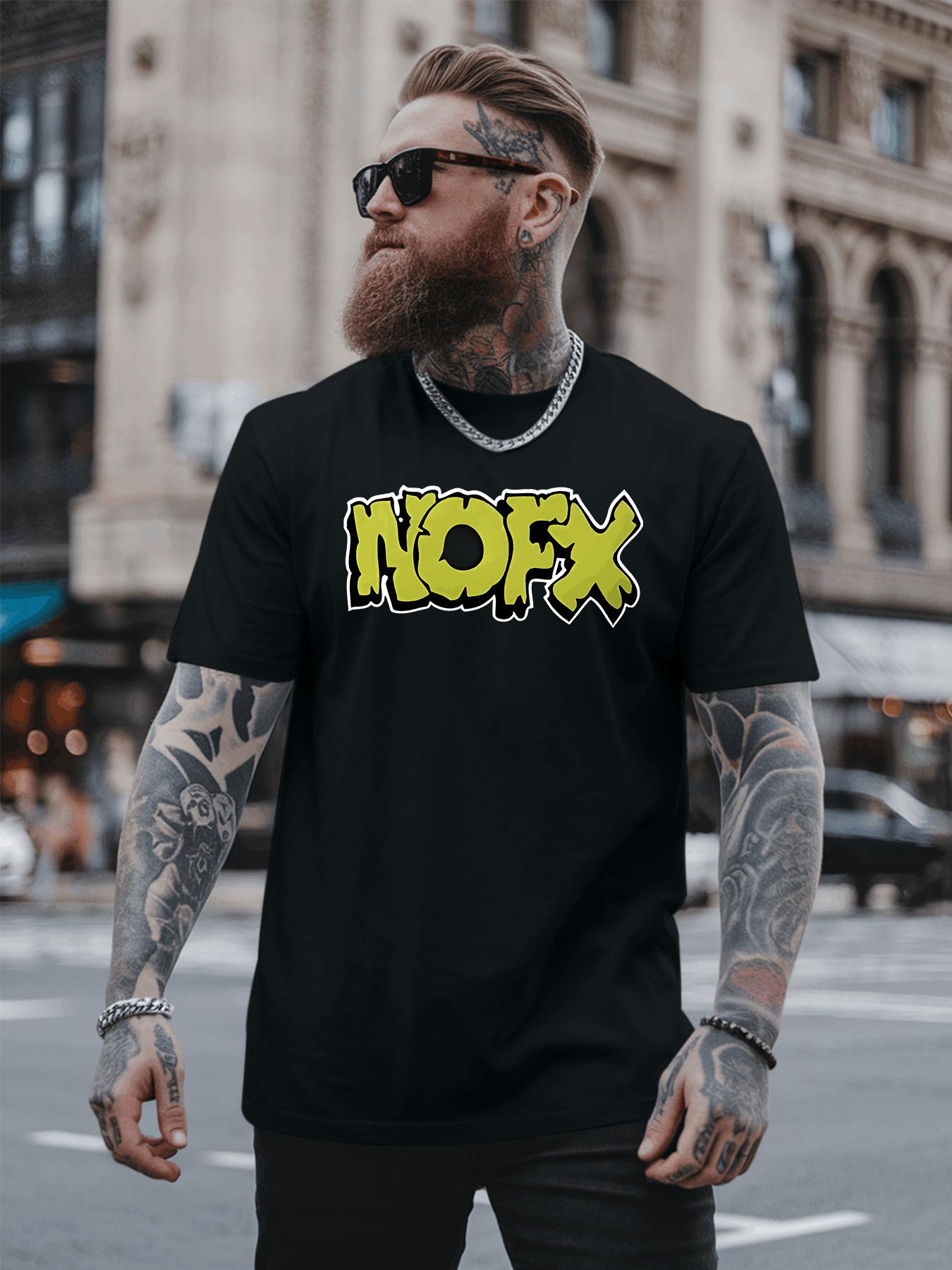 NOFX Band Punk Rock T-shirt - Bold Yellow & Green Graphic Tee S
NOFX Band Punk Rock T-shirt - Bold Yellow & Green Graphic Tee S