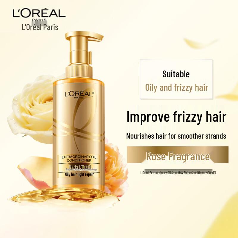 L Oréal Elvive Extraordinary Oil Smoothing Conditioner
L Oréal Elvive Extraordinary Oil Smoothing Conditioner