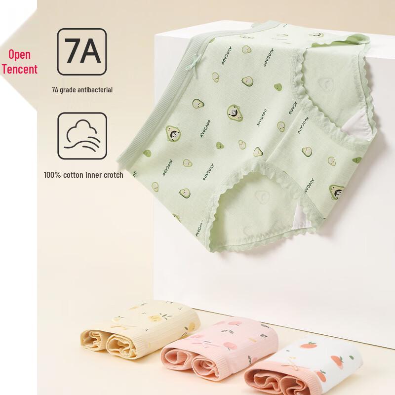 Fenteng Women s 7A Antibacterial Cotton Briefs M
Fenteng Women s 7A Antibacterial Cotton Briefs M