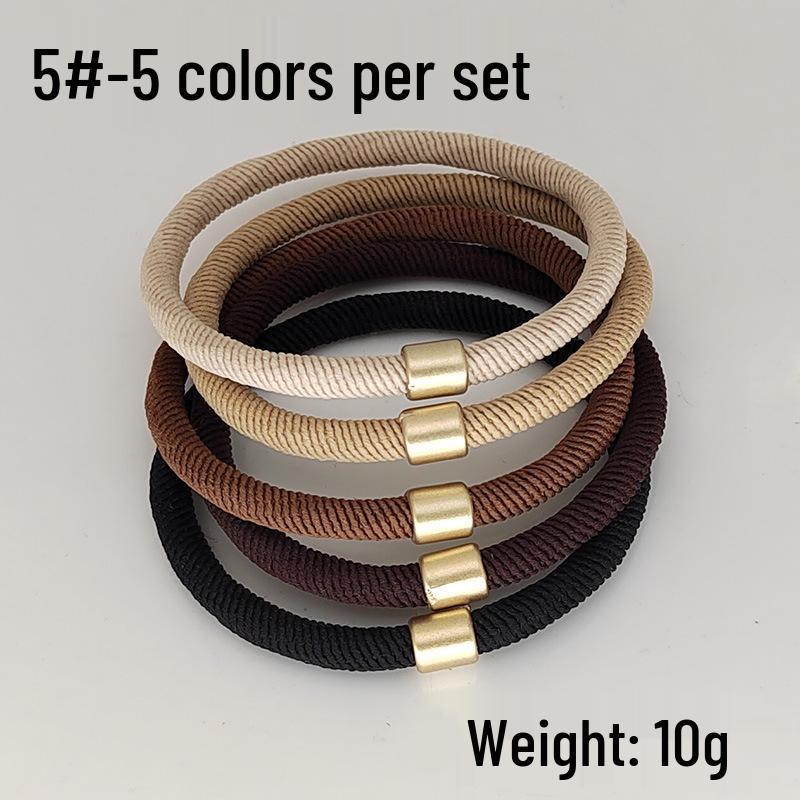 High-Elasticity Spiral Hair Tie - Stylish, Hair-Friendly, Twill Rubber Band for a Trendy Look
High-Elasticity Spiral Hair Tie - Stylish, Hair-Friendly, Twill Rubber Band for a Trendy Look