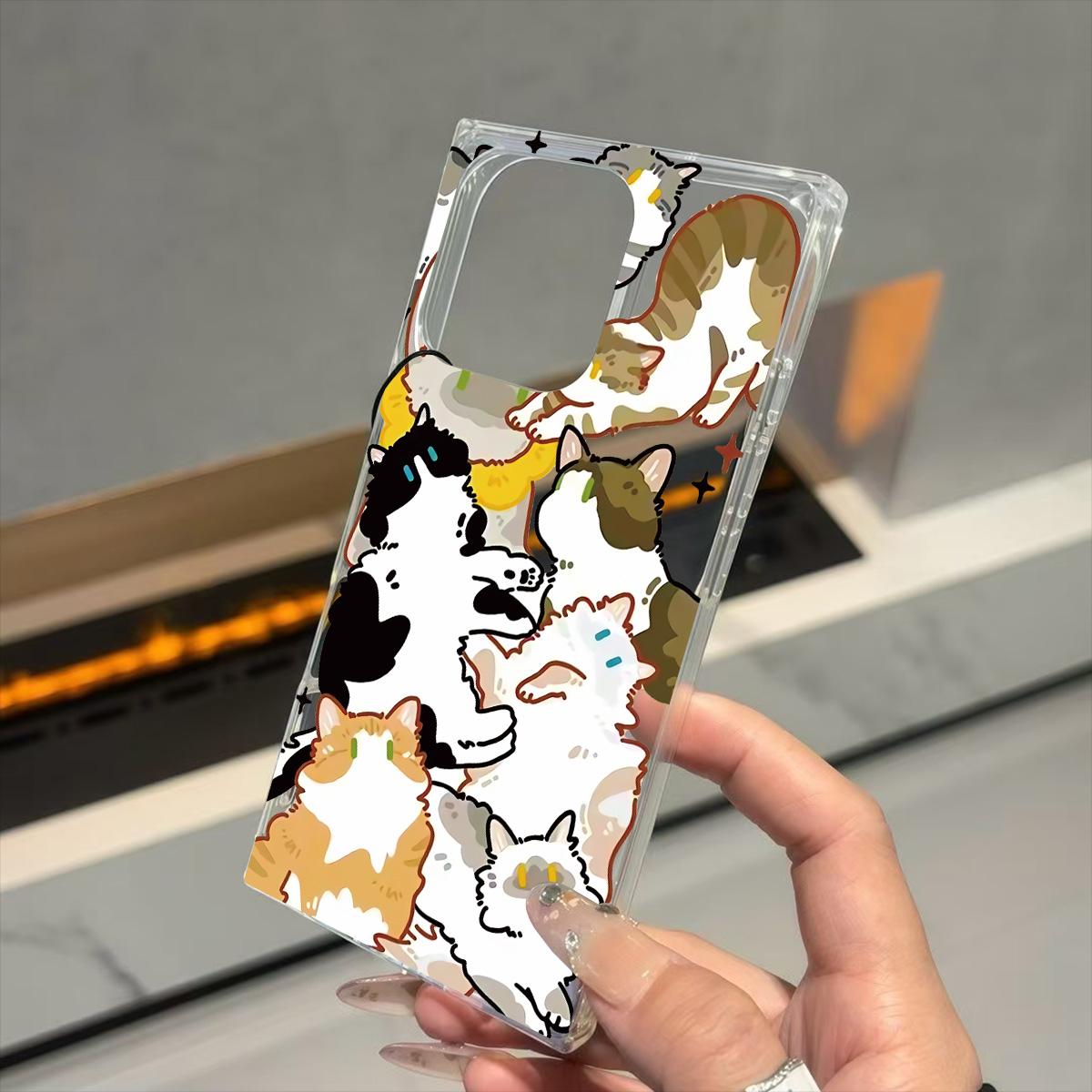 Square Back Tube Protection Clear Case For iPhone 13 11 16 ProMax 15 Plus 14 Pro Max 12 Anti-Oxygen,Full Screen Animals Pattern Casing iphone 11 ProMax
Square Back Tube Protection Clear Case For iPhone 13 11 16 ProMax 15 Plus 14 Pro Max 12 Anti-Oxygen,Full Screen Animals Pattern Casing iphone 11 ProMax