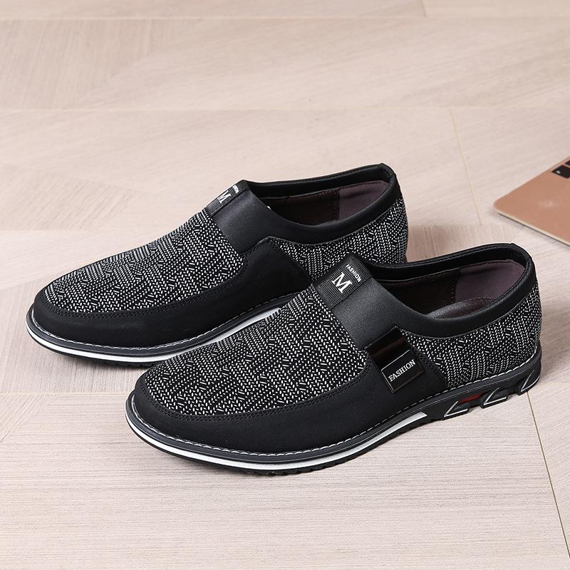 Мужские туфли на доске, новая мужская обувь, британский стиль, круглый носок, повседневные кожаные туфли, нескользящие и износостойкие, мужская обувь, летние трендовые 50
Мужские туфли на доске, новая мужская обувь, британский стиль, круглый носок, повседневные кожаные туфли, нескользящие и износостойкие, мужская обувь, летние трендовые 50